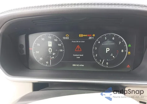 2017 Land Rover Range Rover 5.0L V8 Supercharged из США, поврежденный, VIN SALGS2FE5HA338001